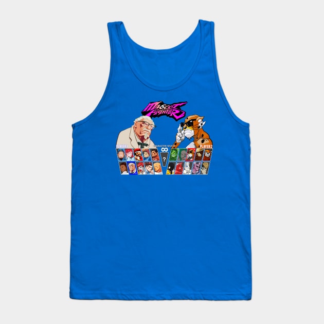 Mascot Fighter Tank Top by TGprophetdesigns